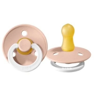 Bibs Colour Kauçuk Emzik 6-18 Ay Blush Nigth - 3