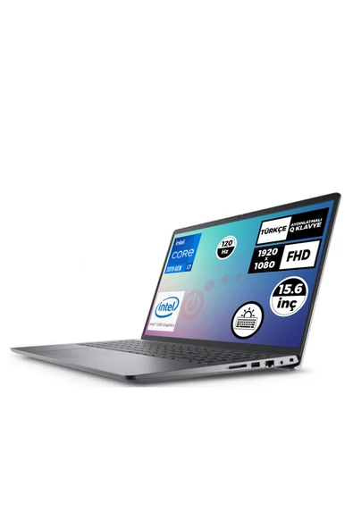 Vostro 3530 i7-1355U 64GB 1TB SSD 15.6" FHD 120Hz Freedos Laptop N1601PVNB3530U 005 - Resim 3
