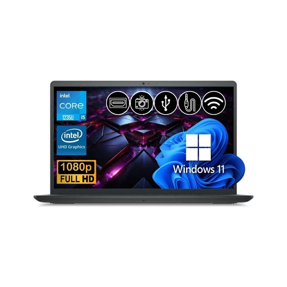 Inspiron 3520 İ5-1235U 16GB 512GB M.2 SSD I35201003U ATL21 15.6" W11PRO Taşınabilir Bilgisayar ürün görseli