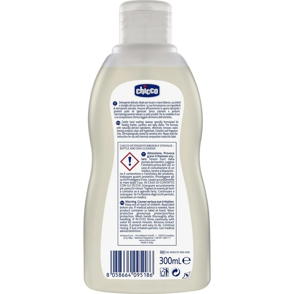 Chicco Biberon Emzik ve Beslenme Gereçleri Temizleyici 300ml - 4