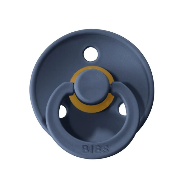 Bibs Colour Kauçuk Emzik 0-6 Ay Steel Blue - 4