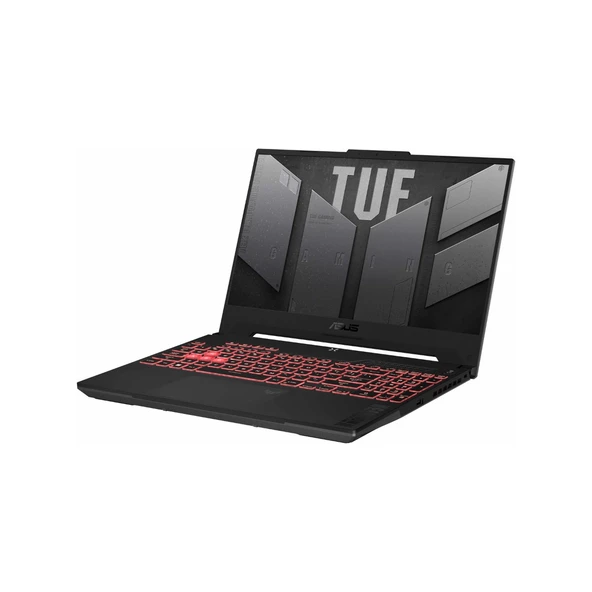 Tuf Gaming A15 Ryzen-7 7435HS 64-GB DDR5 1 TB SSD RTX4060 (8GB-115W) 15.6" Fhd Freedos Taşınabilir bilgisayar Oyuncu Notebook FA507NVR-LP147HMF4 - Resim 4