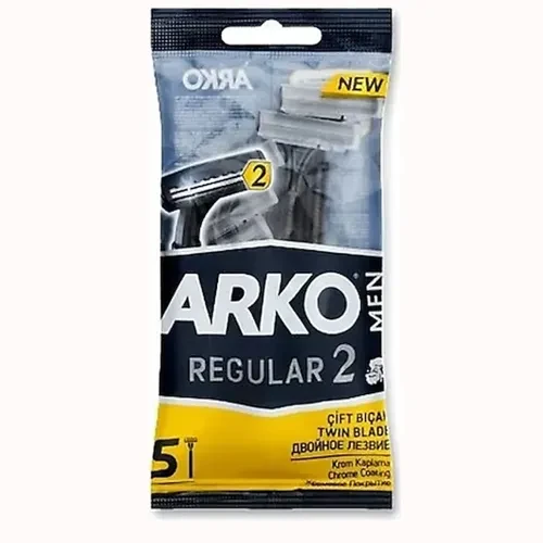 Arko Men, Regular, Çift Bıçaklı Tıraş Bıçağı - 5'li ürün görseli
