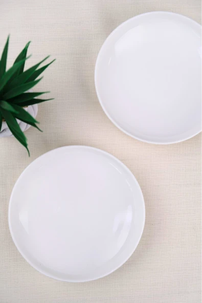 Tabak Evi Porselen Sofia Çukur Tabak 18,5cm 620cc 2 Lİ - Resim 4