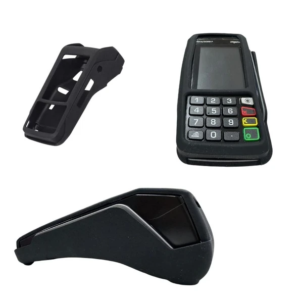 İngenico Move 5000F uyumlu Silikon Çanta Açık - 2