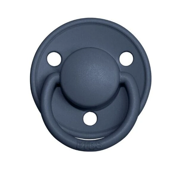 Bibs De Lux Silikon Emzik 0-36 Ay Steel Blue - 5