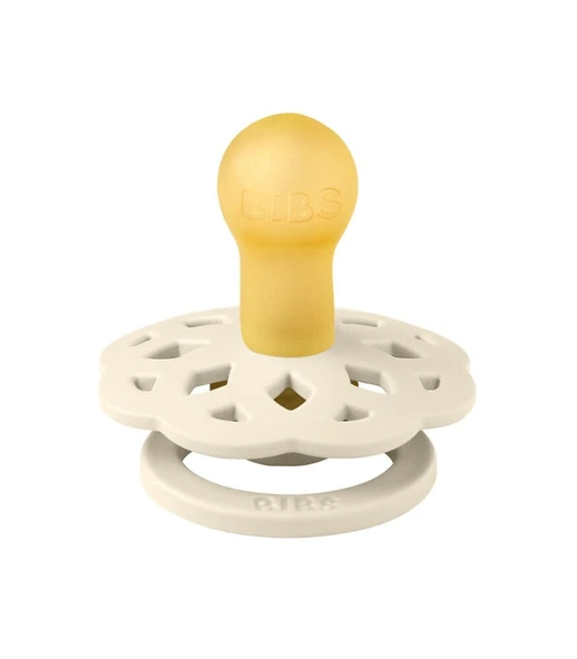 Bibs Boheme Kauçuk Emzik 6-18 Ay Ivory - Resim 4
