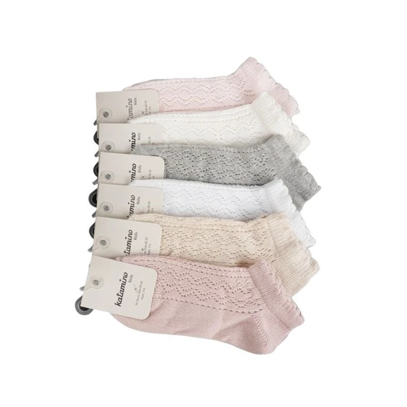 Katamino Hazal File Patik Çorap K23011 Asorti ürün görseli