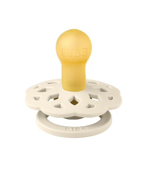 Bibs Boheme Kauçuk Emzik 6-18 Ay Ivory - Resim 2