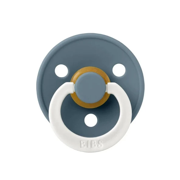 Bibs Colour Kauçuk Emzik 6-18 Ay Petrol Glow