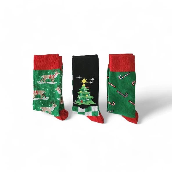 Yılbaşı Çorapları Üçlü - Resim 2
