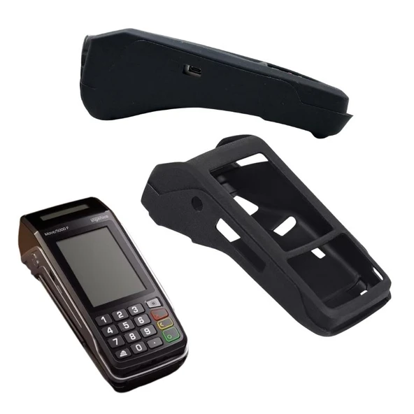 İngenico Move 5000F uyumlu Silikon Çanta Açık