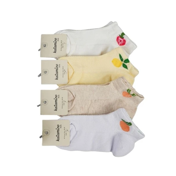 Katamino Nadya Kız Patik Çorap K20423 Asorti ürün görseli 1