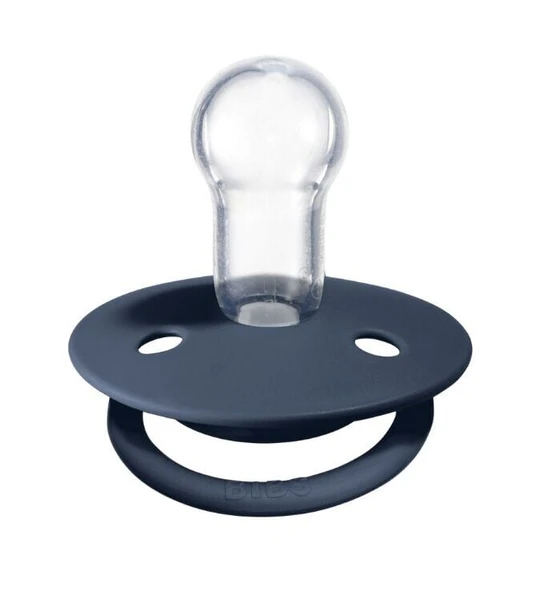 Bibs De Lux Silikon Emzik 0-36 Ay Steel Blue - 4