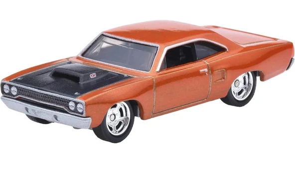 Hot Wheels Fast-Furious Premium Araba 1970 CUSTOM PLYMOUTH ROADRUNNER HNW46 - JBL87 - Resim 3