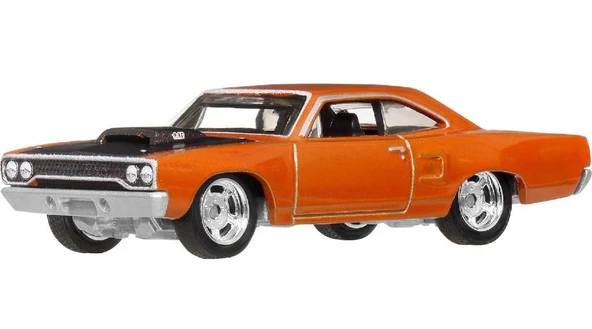 Hot Wheels Fast-Furious Premium Araba 1970 CUSTOM PLYMOUTH ROADRUNNER HNW46 - JBL87 - Resim 2