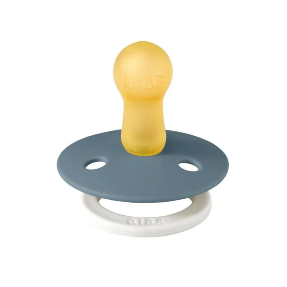 Bibs Colour Kauçuk Emzik 6-18 Ay Petrol Glow - 3