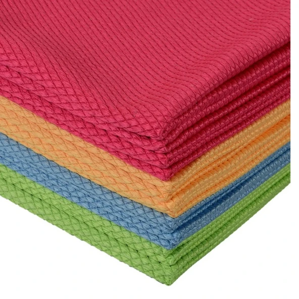 GOGOEY EVİMA TEMİZLİK MİKROFİBER CAM BEZİ 10'LU 40x40 CM TM-616 - Resim 4