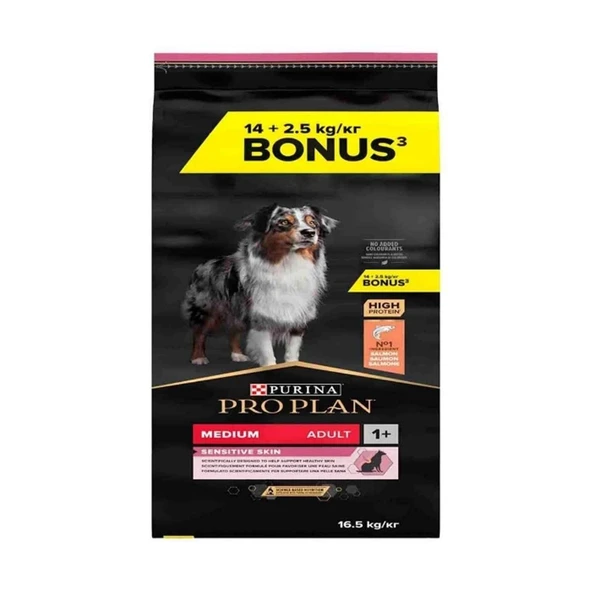 Pro Plan Medium Adult Somonlu Yetişkin Köpek Maması 14+2.5 Kg ürün görseli