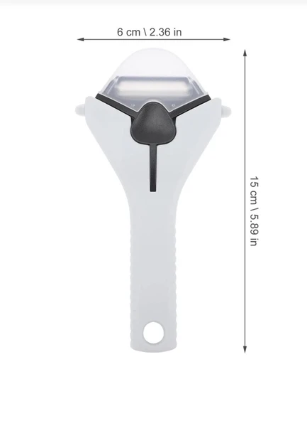 Lüx Meyve Sebze Soyacak -çıkarılabilir 3 Başlıklı Soyacak - 4