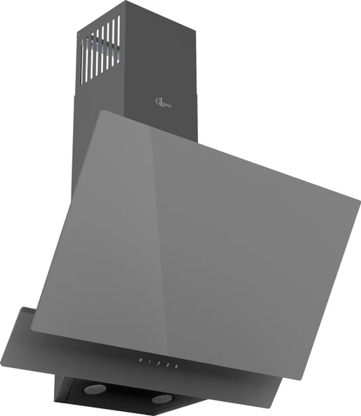 GL General Azure Gri Ankastre Set GLD055PR-GLO038RSPR-GLF64CPR Buhar Destekli - Resim 4