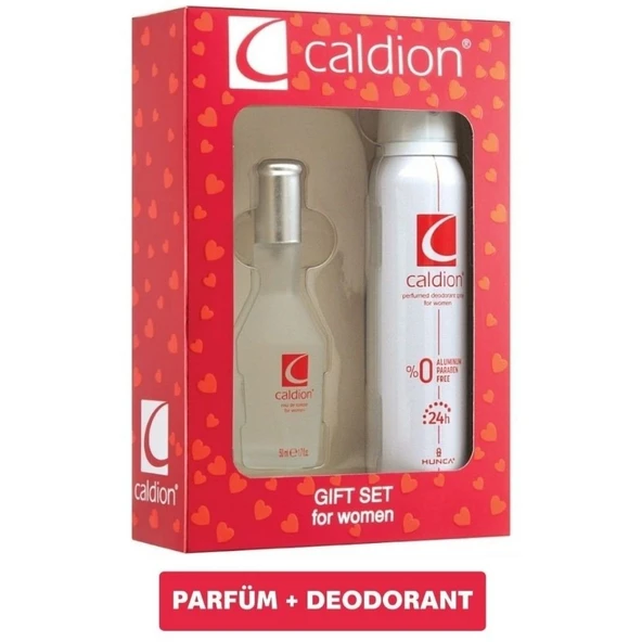 Caldion Classic Kadın Parfüm Seti 50 ml EDT + 150 ml Deodorant - Resim 2