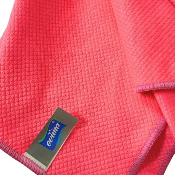 GOGOEY EVİMA TEMİZLİK MİKROFİBER CAM BEZİ 10'LU 40x40 CM TM-616 - Resim 2