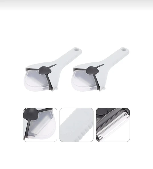 Lüx Meyve Sebze Soyacak -çıkarılabilir 3 Başlıklı Soyacak - 7