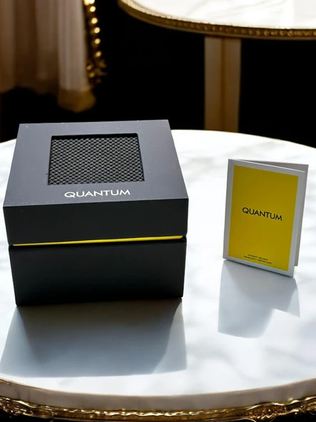 Quantum  İtalyan Bileklik Setli 2 Yıl Garantili Suya Dayanıklı Çelik Kordon Renk Atma Yapmaz VS.BLKT.0570 - Resim 7