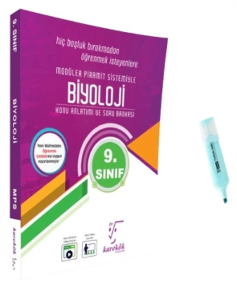 9.Sınıf Biyoloji MPS Konu Anlatımı Ve Soru Bankası (Yeni Müfredat) ürün görseli