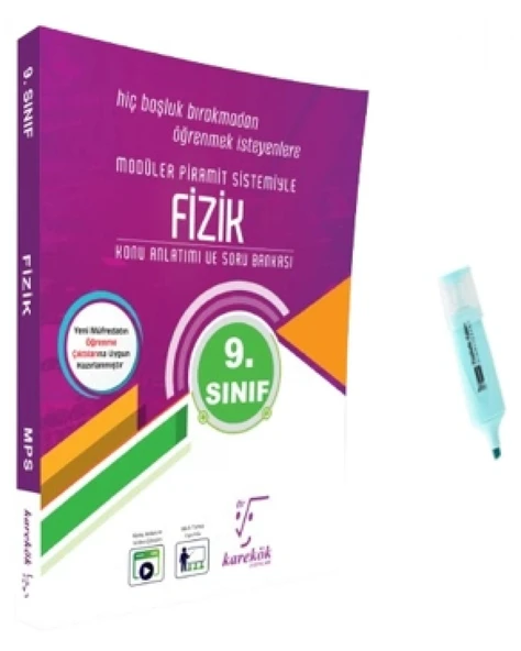 9.Sınıf Fizik MPS Konu Anlatımı Ve Soru Bankası (Yeni Müfredat)