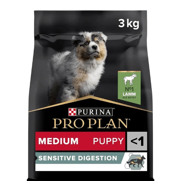 Pro Plan Medium Puppy Kuzu Etli Yavru Köpek Maması 3 Kg ürün görseli