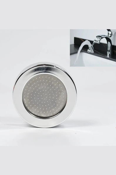 Filtreli Mutfak Banyo Musluk Başlığı 1080 Derece Dönebilen Fonksiyonel Evrensel Büyük Boy - 4