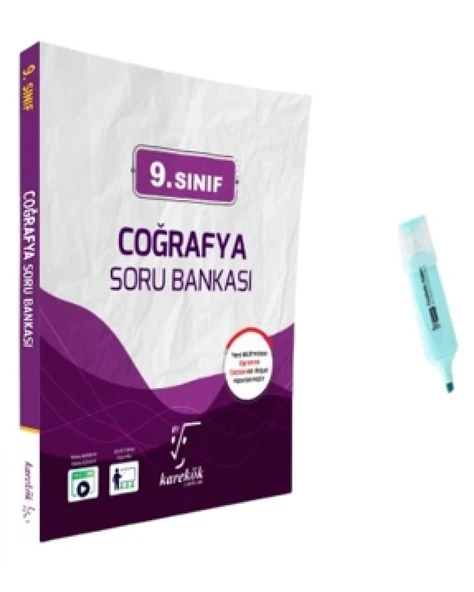 9.Sınıf Coğrafya Soru Bankası (Yeni Müfredat)