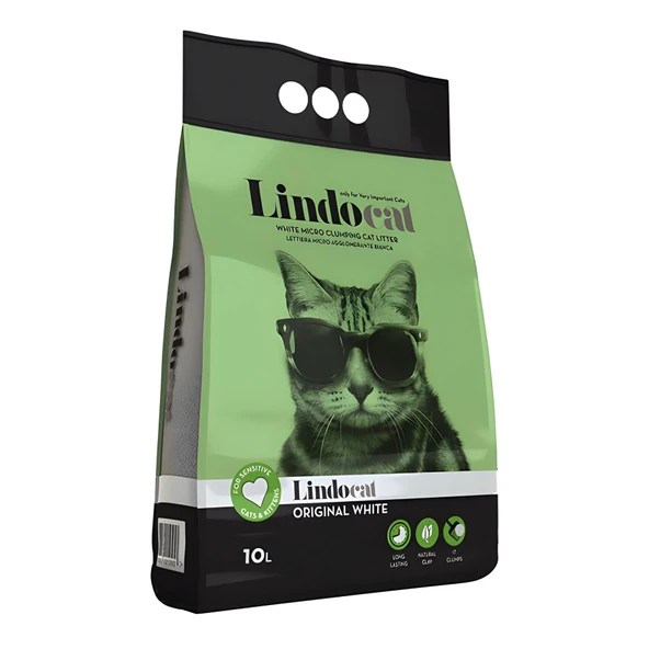 Lindo Cat Kokusuz İnce Taneli Kedi Kumu 10 Lt ürün görseli