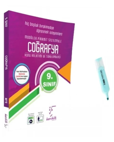 9.Sınıf Coğrafya MPS Konu Anlatımı Ve Soru Bankası (Yeni Müfredat)