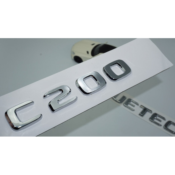 DK Tuning Benz C200 Bluetec Bagaj Krom ABS 3M 3D Yazı Logo