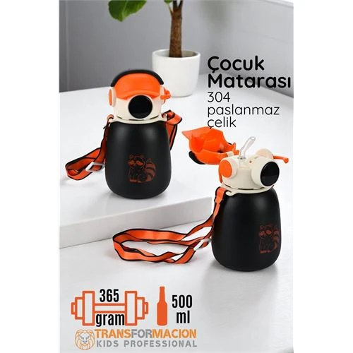 Modacar Inox Çelik Hafif Çocuk Matarası 500 ml KAPASİTELİ ürün görseli