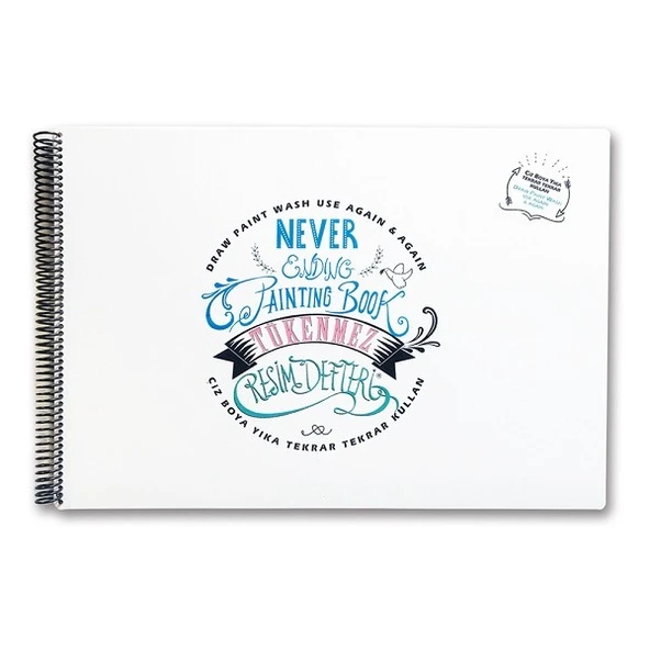 Tükenmez Resim Defteri 2 - 35x50cm ürün görseli