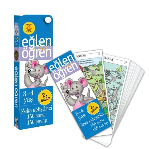 Eğlen Öğren (3-4 Yaş 2. Bölüm) ürün görseli