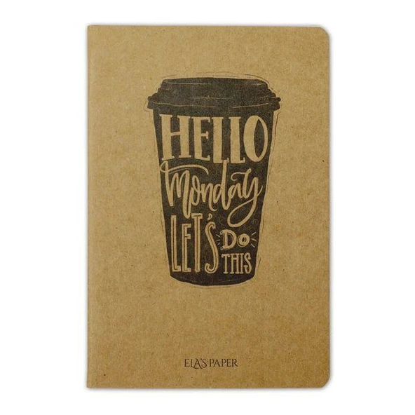 Hello Monday Coffee - Defter ürün görseli