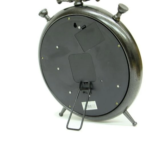 Saat Çarklı Masa Saati Duvar Saati Dekoratif Hediyelik - 4