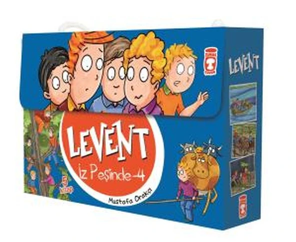 Levent İz Peşinde - 04 Set (5 Kitap Takım) ürün görseli