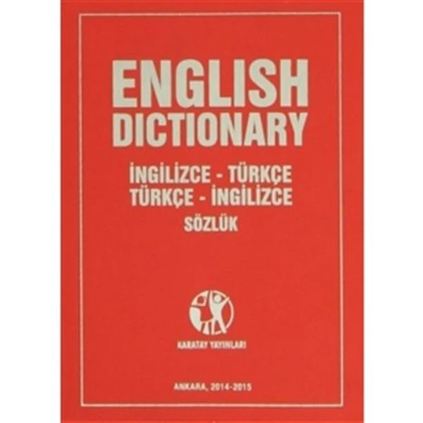 English Dictionary (İngilizce - Türkçe Türkçe - İngilizce Sözlük) ürün görseli