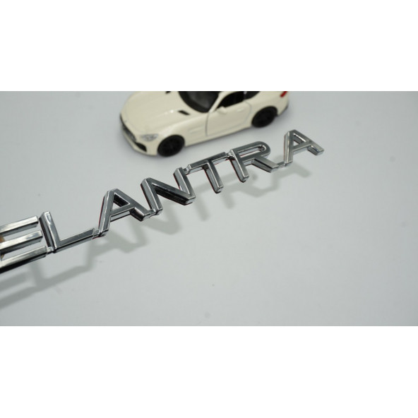 Hyundai Elantra Bagaj 3M 3D Krom ABS Yazı Logo Amblem