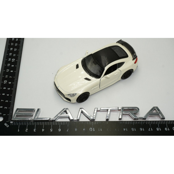 Hyundai Elantra Bagaj 3M 3D Krom ABS Yazı Logo Amblem - 5