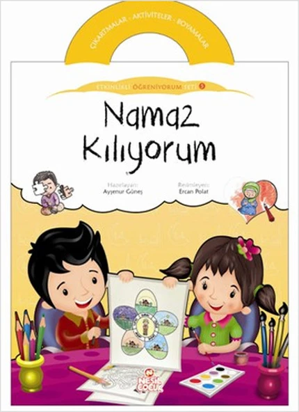 Namaz Kılıyorum / Etkinlikli Öğreniyorum Seti 5. Kitap ürün görseli