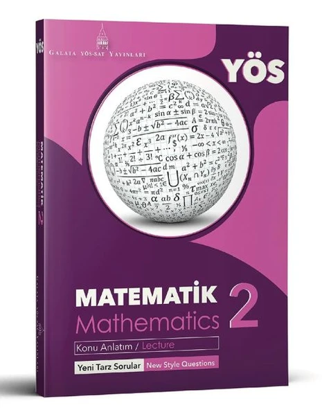 Galata YÖS-SAT Matematik 2 Konu Anlatım ürün görseli