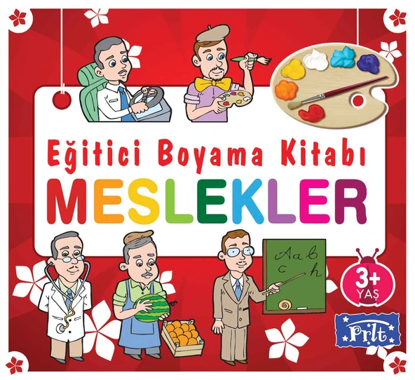 Eğitici Boyama Kitabı - Meslekler ürün görseli