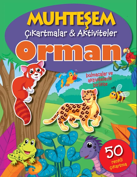 Muhteşem Çıkartmalar ve Aktiviteler - Orman - 1